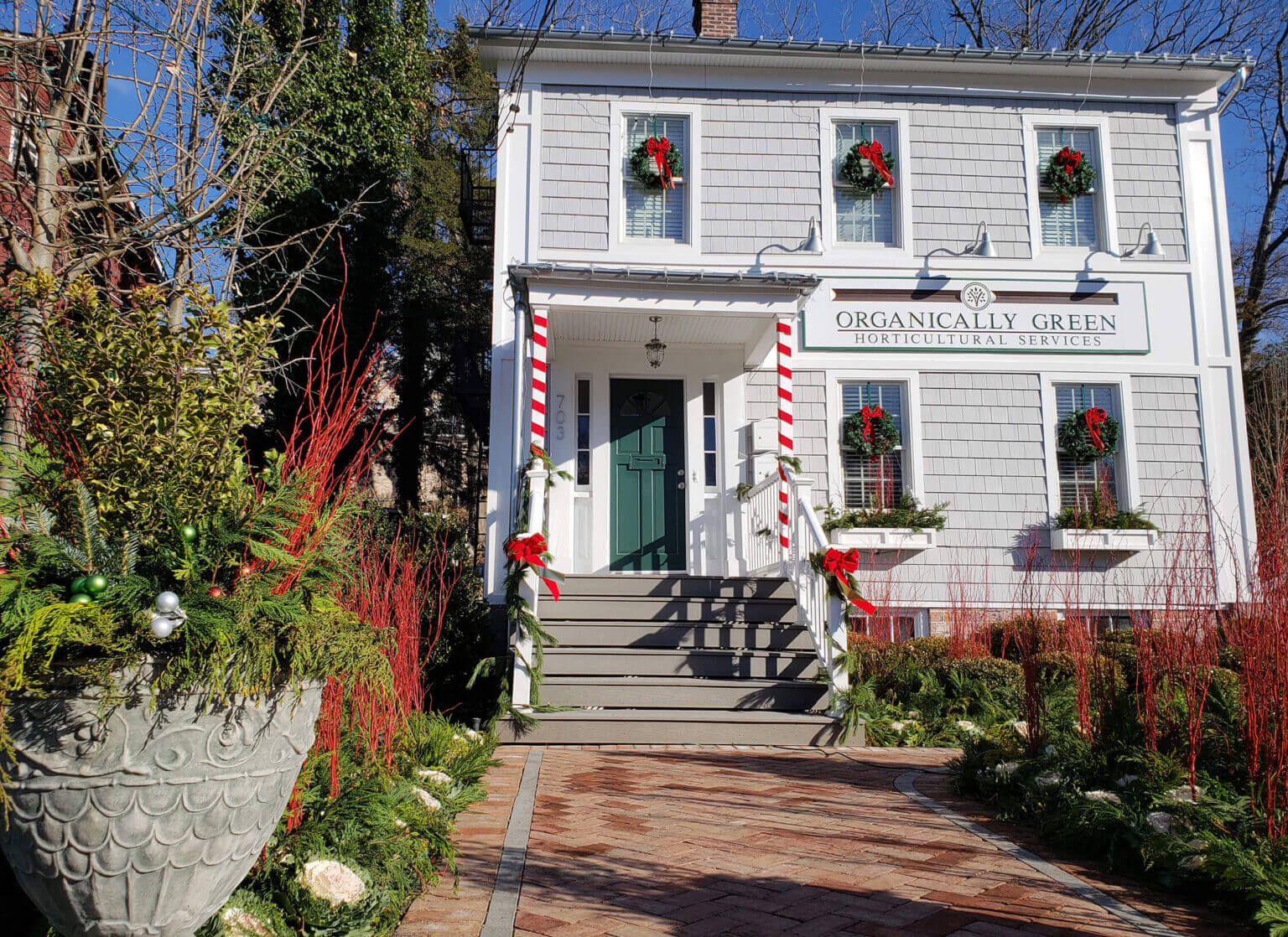 Professional holiday lighting design and installation services