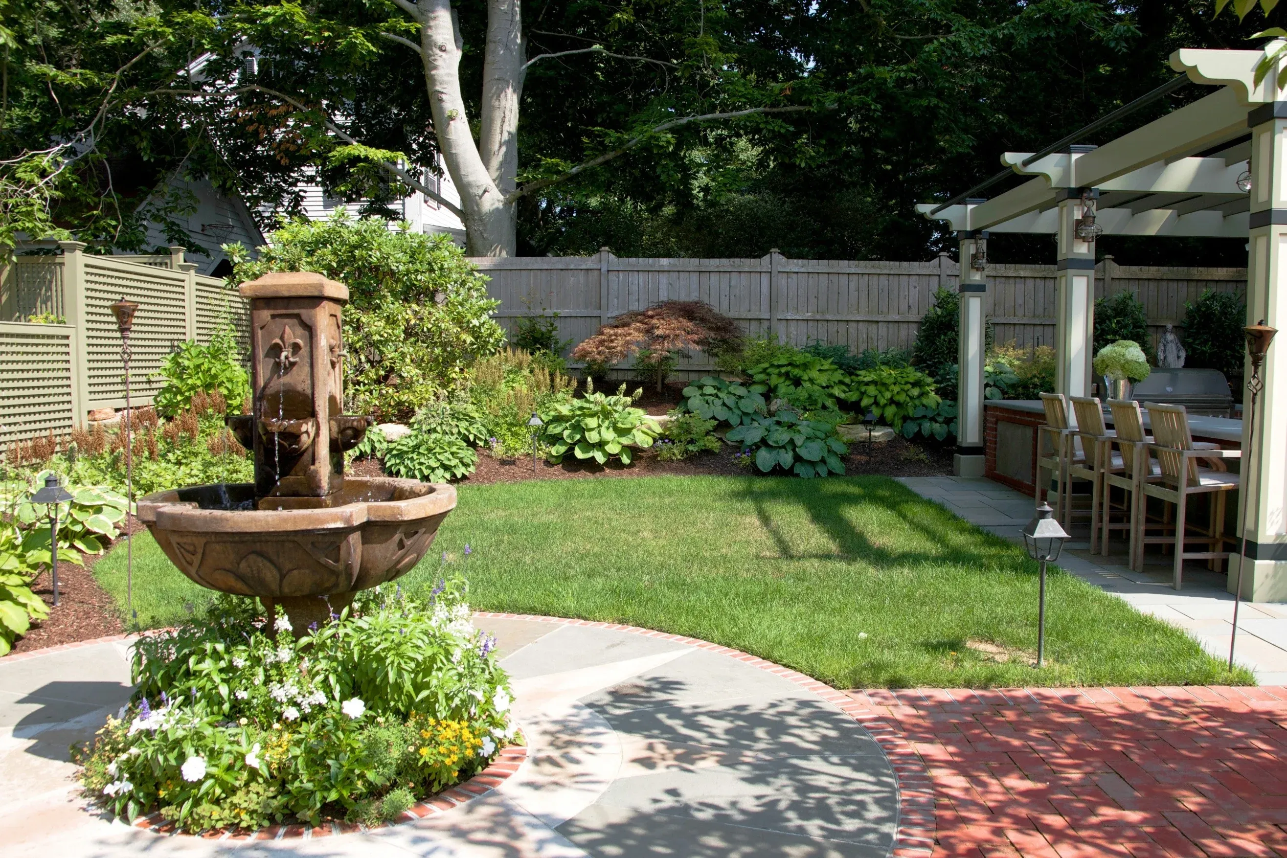Art in the garden