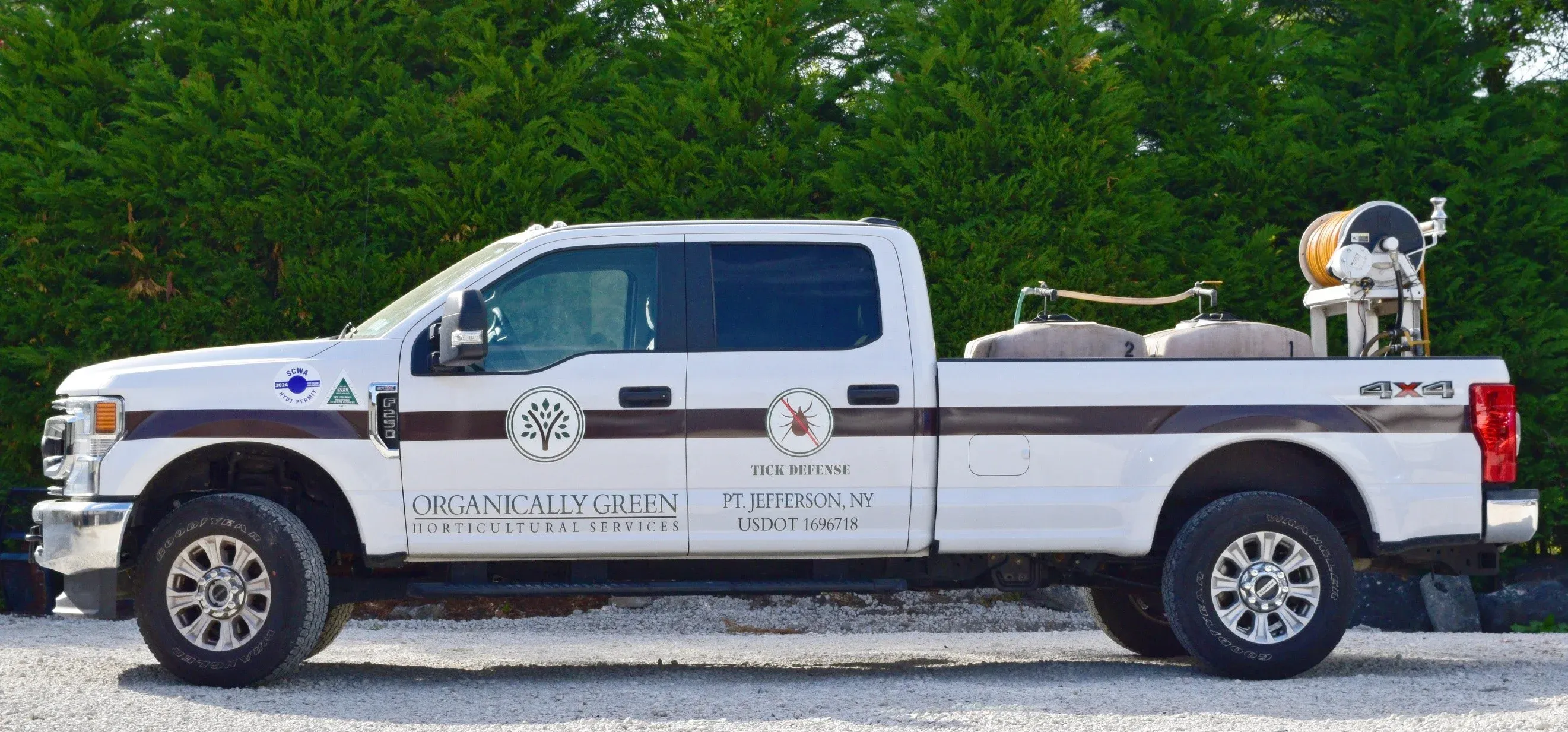 Winter protection for evergreen trees and shrubs