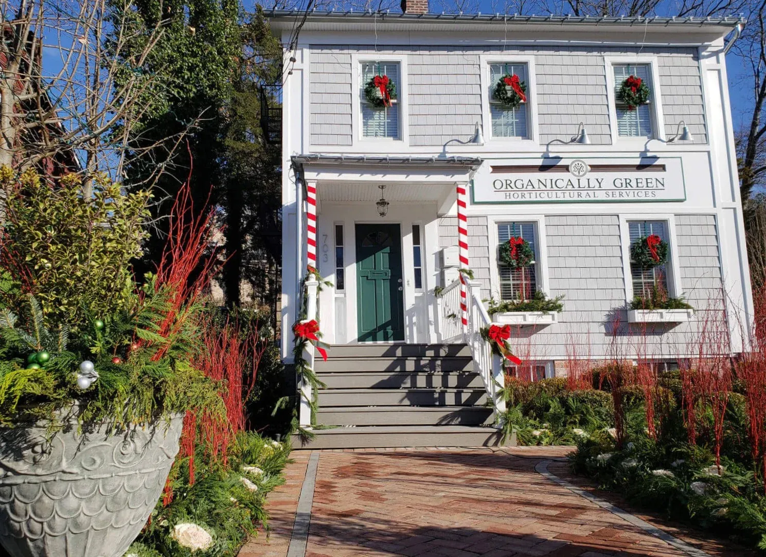 Professional holiday lighting design and installation services