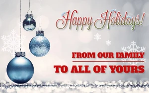 Happy Holidays